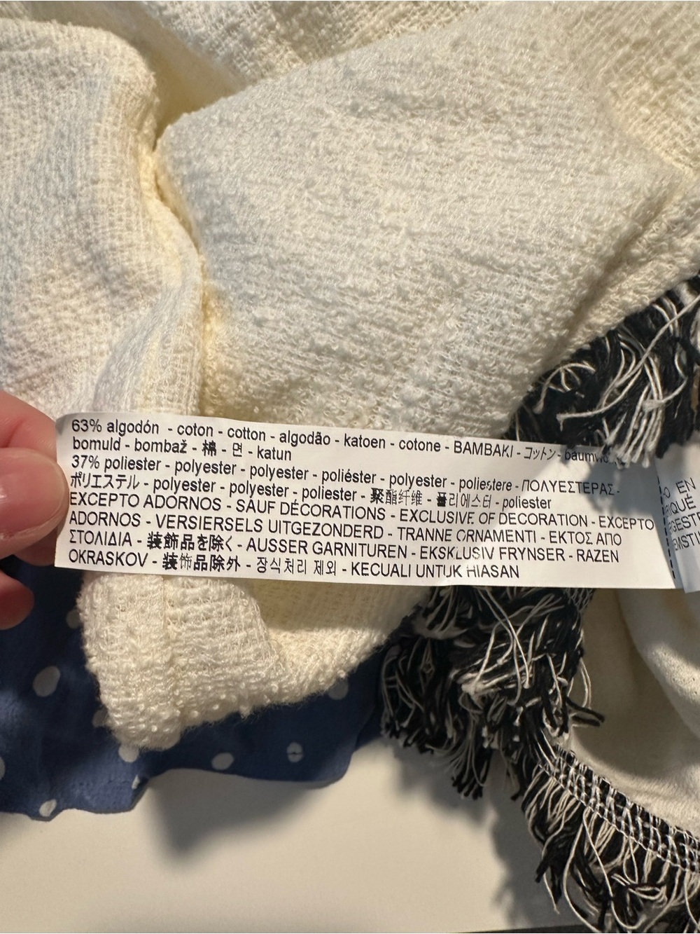 zara trafaluc cropped off white sleeveless top - Picture 4 of 7